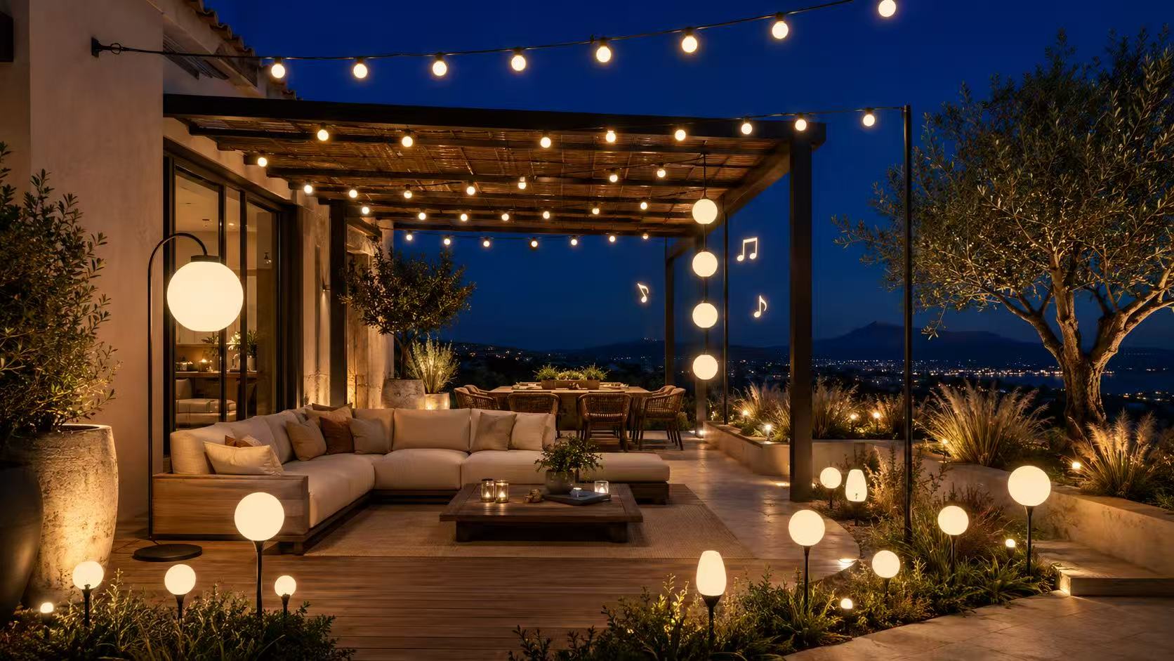 Solar Patio Lighting